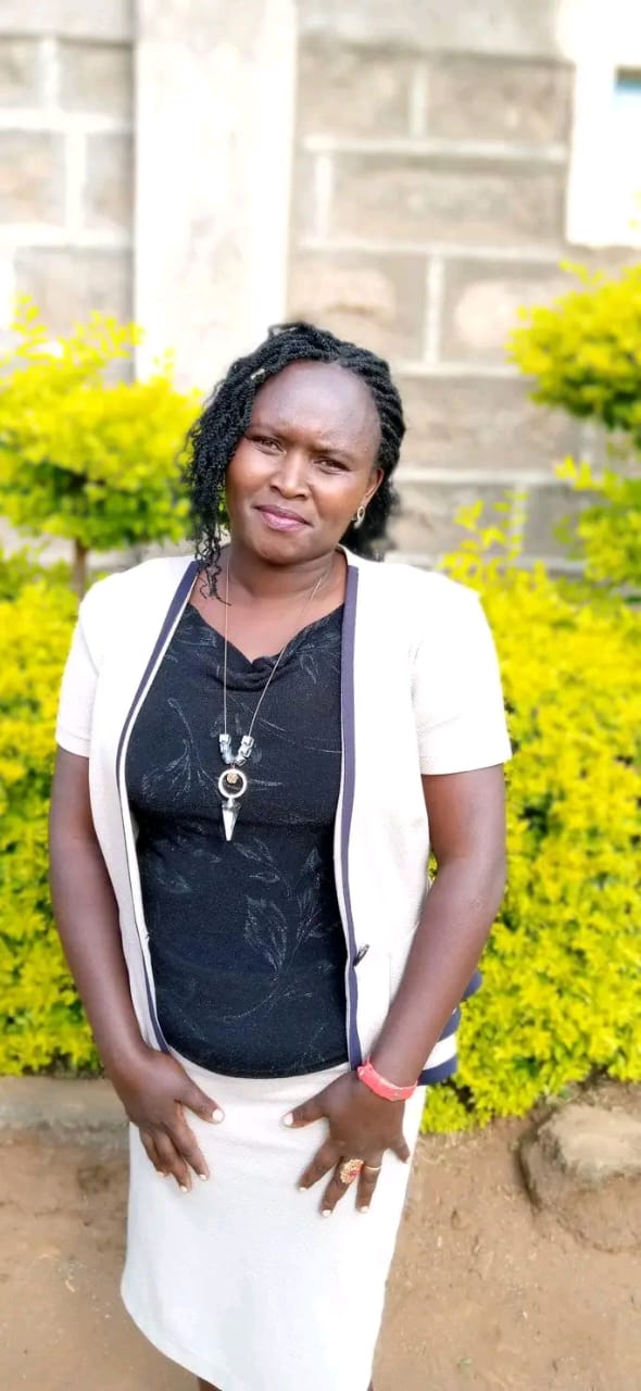 Mercy Njeri outdoors